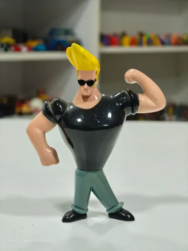 Miniatura Johnny Bravo - MC Donalds Cartoon Network 2006 12cm