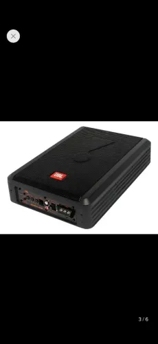 Subwoofer Ativo Jbl Sw8a-ms Slim Automotivo 8 200wrms