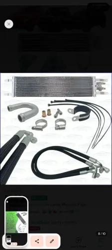 Kit resfriador, Fiat Toro, Renegade,compass