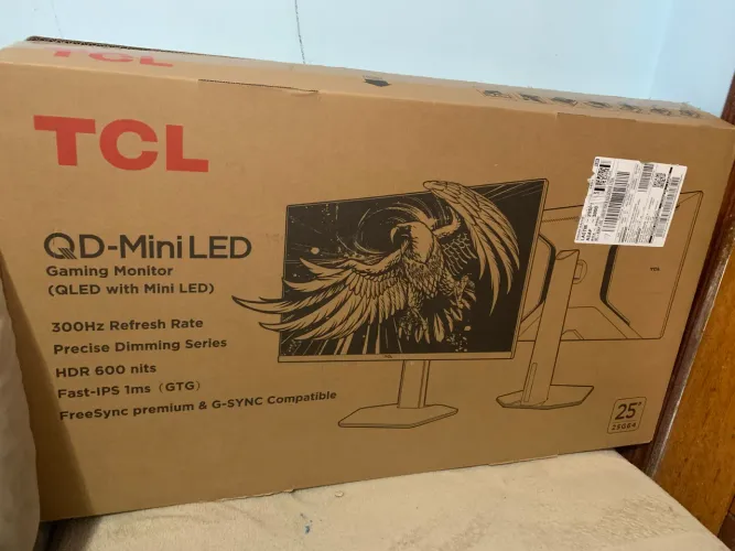 Monitor TCL 25 polegadas 300 hz
