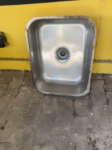 Cuba de inox para cozinha