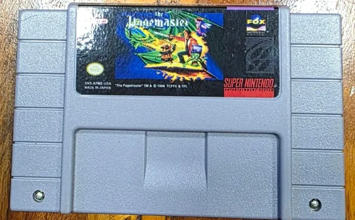 The Pagemaster Original Super Nintendo 