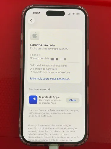 iPhone 16 128gigas com garantia 