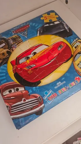 Meu primeiro livro quebra cabeça, Carros 3