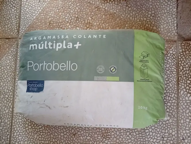 12 saco Argamassa C3 porto belo cinza 