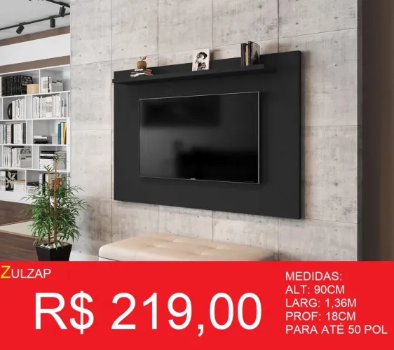 Painel - entrega e montagem gratuita