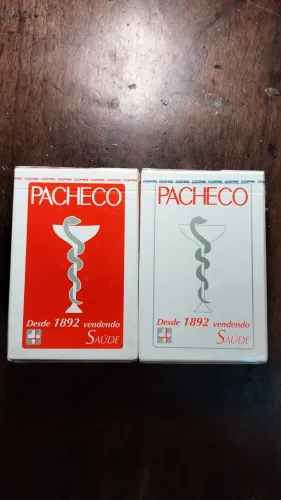 Kit contendo 2 baralhos Copag modelo Pacheco