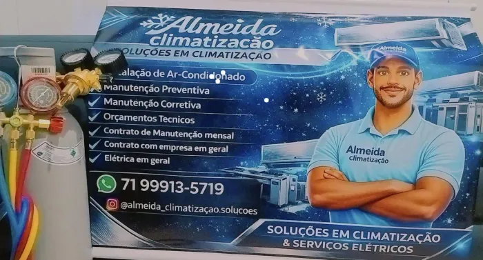 Ar condicionado, locação e manutenção instalação