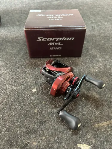 Carretilha shimano scorpion 151 Mgl Hg
