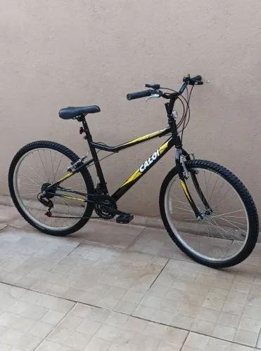 Bicicleta Caloi aro 26/21 marchas revisada nada para consertar