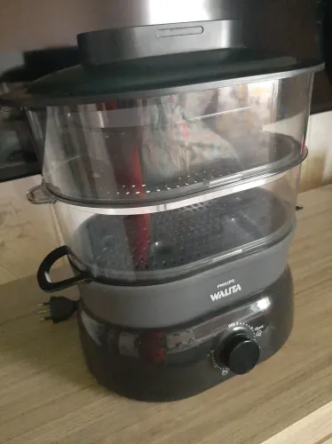 Panela a vapor elétrica philips walita nova nunca usada 110v