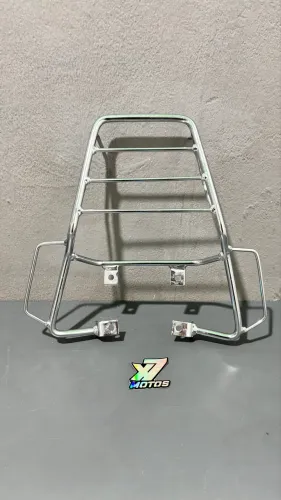 Bagageiro com Alça cromado