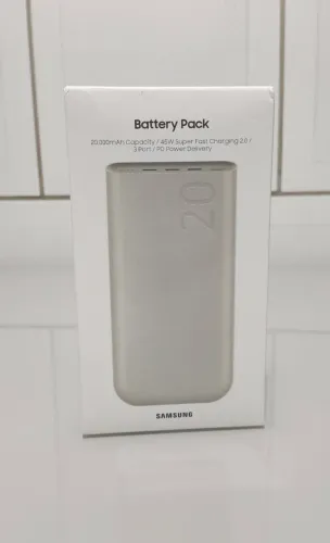 Powerbank Samsung 20000mAh Carga Super Rápida 45W 3x USB-C [Lacrado]