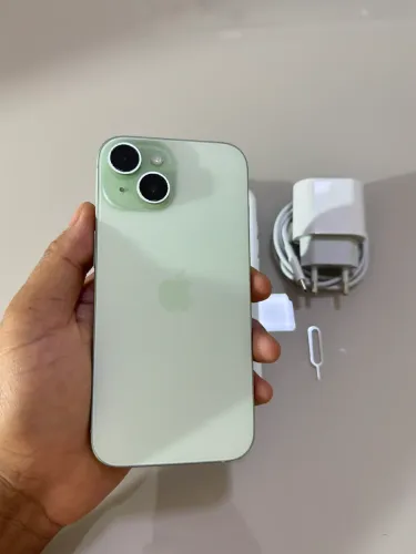 iPhone 15 verde - (128GB) Aparelho Impecável