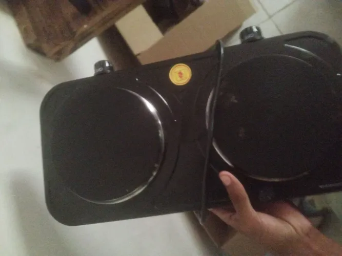 Cooktop elétrico 2 bocas