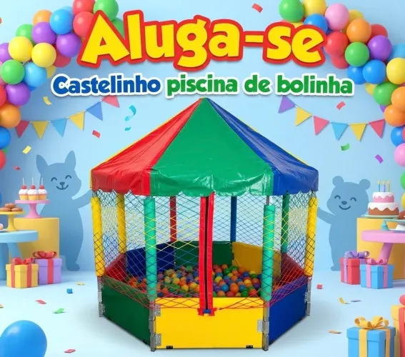 Piscina de bolinha castelinho valparaiso