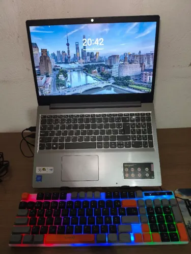 NOTEBOOK LENOVO + SSD 256GB + KIT GAMER RGB COMPLETO | R$ 1.350