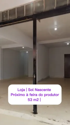 Loja Sol Nascente próximo à feira do produtor