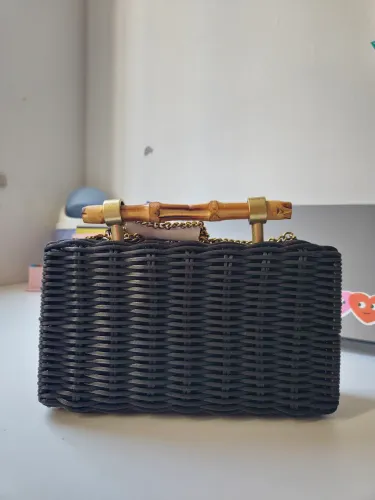 Clutch Preta ZARA