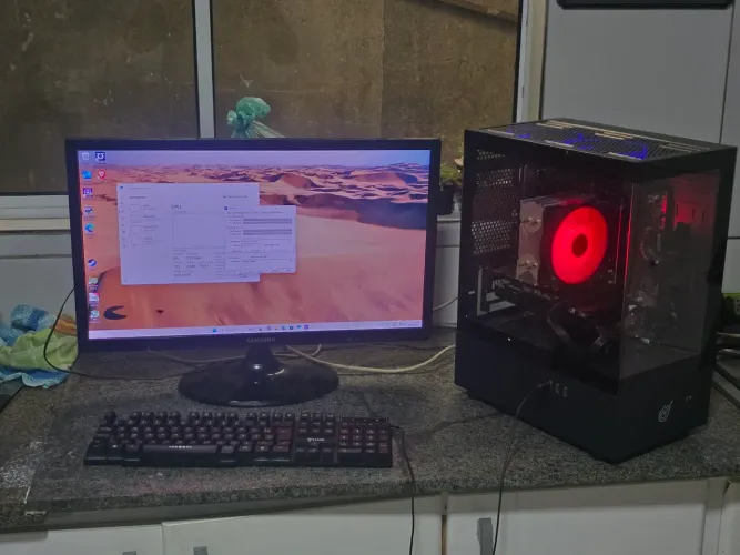 PC Gamer  AMD Ryzen 5 5500 + rx 5500xt 8g + 2x8 16gb de ram