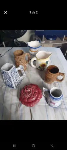 Coleção de canecas 