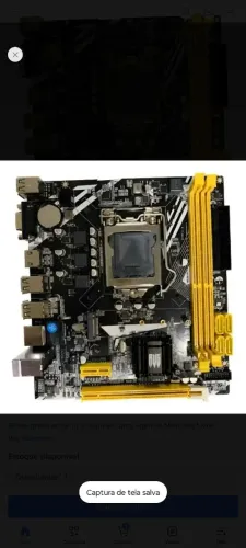 Placa mãe lga1155 mais xeon e3 1230 V2 mais 12 de RAM