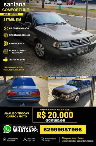 Volkswagen Santana 2.0 MI 2P E 4P 2000