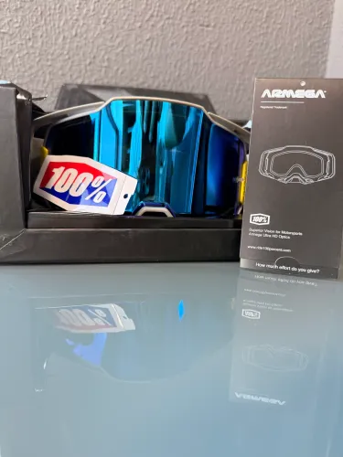 Óculos de trilha/motocross 100% ARMEGA