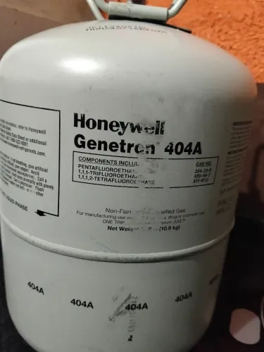 Gás Fluido Refrigerante R404A Honeywell Genetron 10,9kg - Novo