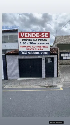 Imóvel no bairro de Prata, próximo ao hospital Santa Clara.
