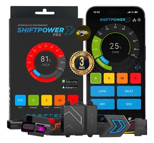 ShiftPower PRO Faaftech - Interface de Performance Acelerador - Plug & Play