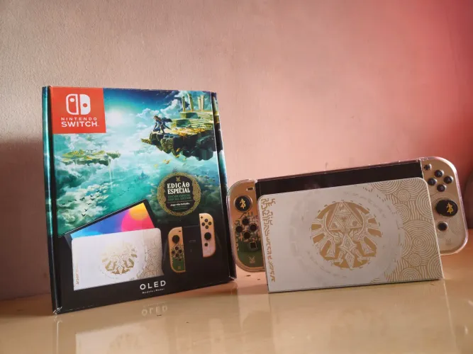 Nintendo Swith Oled Desbloqueado, Zelda TTK