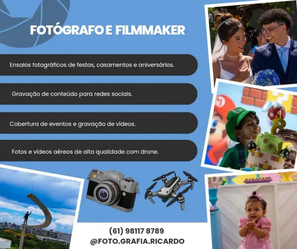 Fotógrafo e filmmaker 