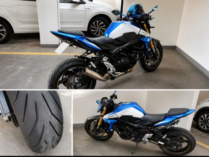 Vendo ou troco Suzuki GSR 750 por moto 150 flex( SOMENTE 150 OU 160)