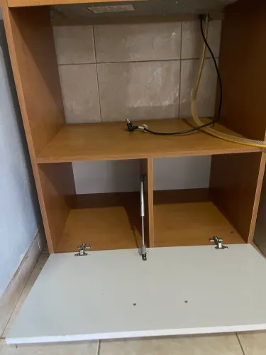 Armário + fogão cooktop