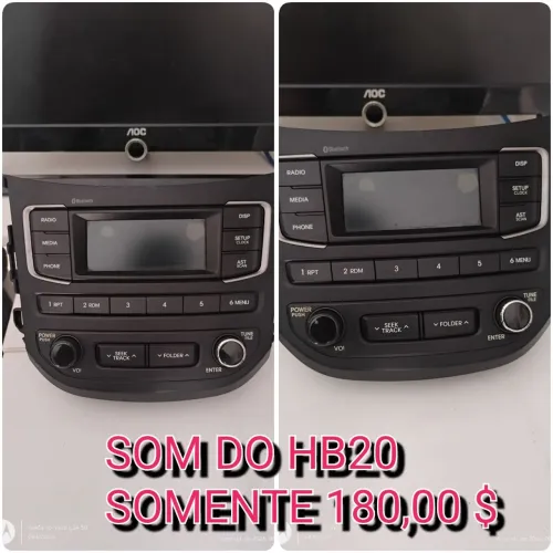 VENDO SOM DO HB20 