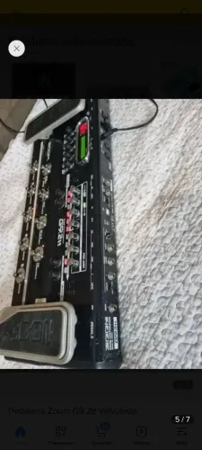 Pedaleira zoom g9 2tt