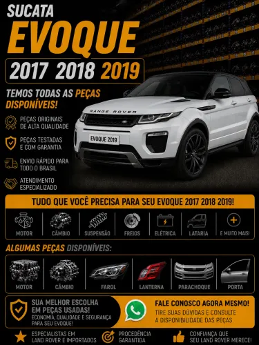 Sucata evoque 2017 2018 2019