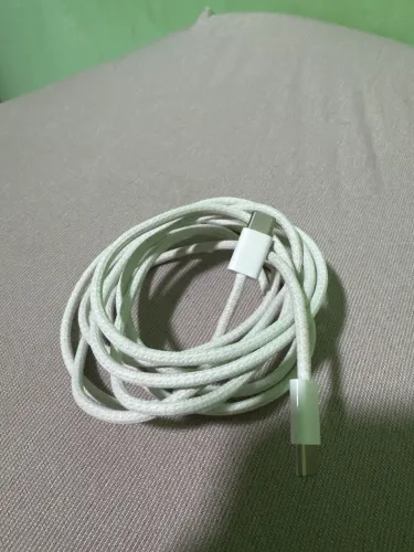 Cabo USB-C 2 Metros Trançado Super Resistente - Novo - IPhone 15/16 e Samsung