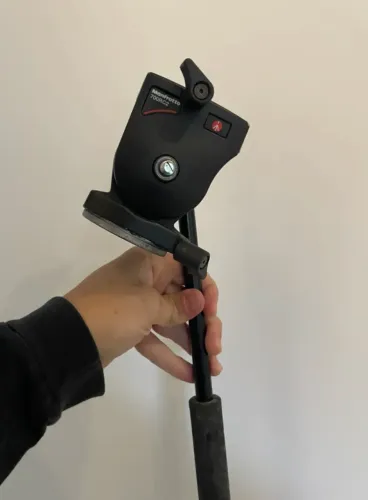 Cabeça Com Fluído Manfrotto 700rc2 Preto