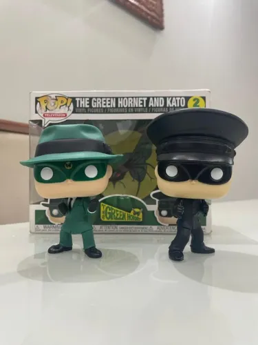 Funko Pop! Television O Besouro Verde / The Green Hornet And Kato 2 Pack Exclusivo