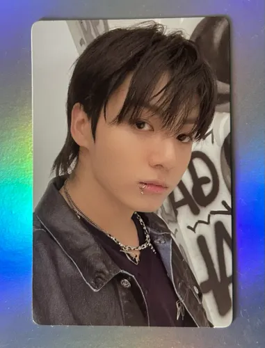 BTS Jungkook Photocard Golden