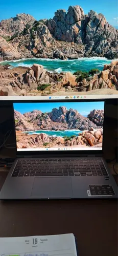Notebook samsung book 4 360 touch
