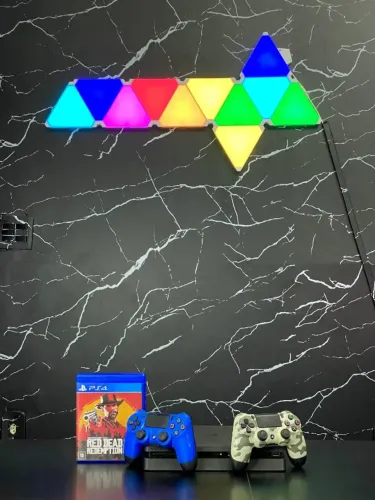 CONSOLE PS4 SLIM/ 500GB / 2 CONTROLES