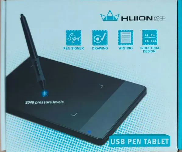 Mesa Digitalizadora Huion, Inspiroy 420 USB Pen Tablet