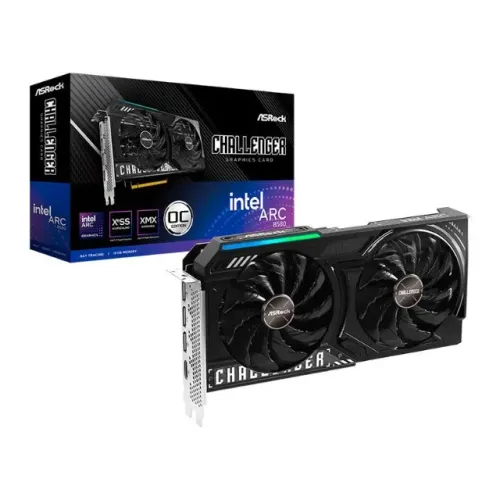 Placa de Video AsRock Intel ARC B580 Challenger OC 12GB GDDR6 192-bit [nova]