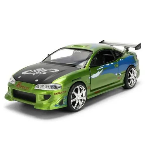 MINIATURA DE CARRO JADA CAR: FAST & FURIOUS - BRIAN'S MITSUBISHI ECLIPSE - ESCALA 1/24 (36