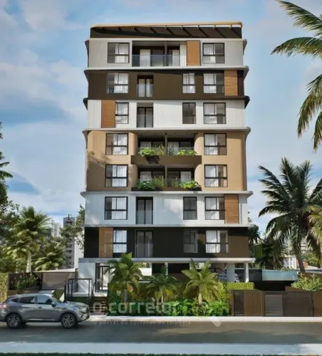 Apartamento Camboinha, 85,72m² 3 Quartos, 1 Suíte, Varanda, Area lazer Cobertura
