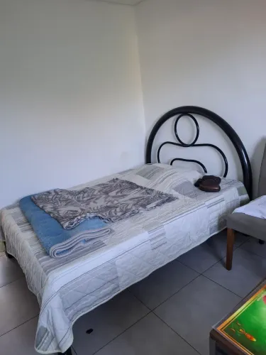 Cama e colchão