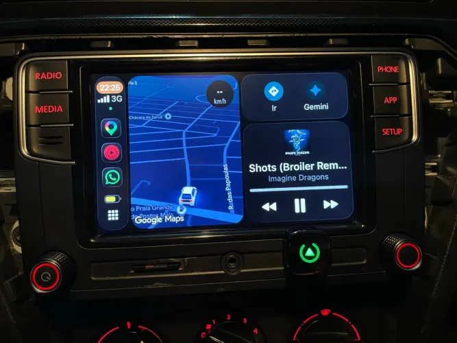 Multimídia RCD330 D Original VW Volkswagen - Apple CarPlay e Android Auto - 6RF035187D